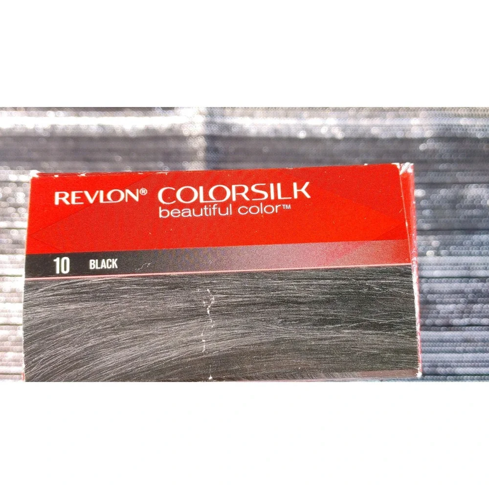 Revlon Colorsilk Beautiful Color Black 10 Permanent Hair Dye Kit W/Keratin
